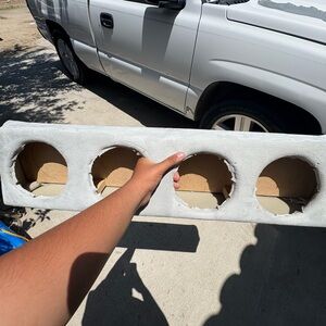 Wrapped speaker rack bolt on for 4 6.5s